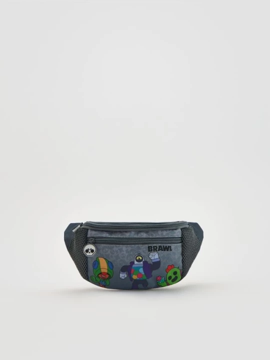 Obrázek produktu Reserved - Taška Brawl Stars - středně šedá