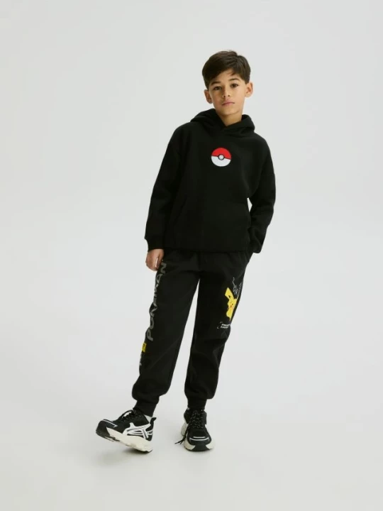 Obrázek produktu Reserved - Tepláky Pokémon - černý