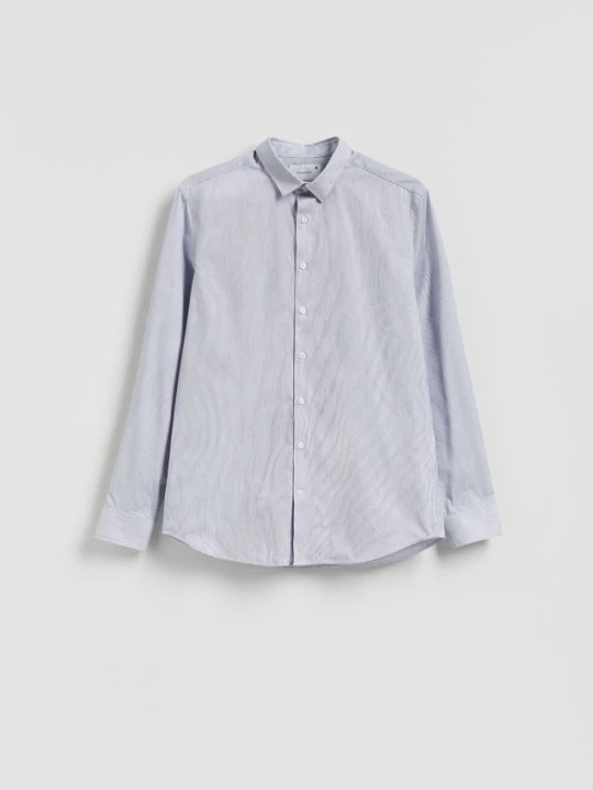 Obrázek produktu Reserved - Vzorovaná košile slim fit - modrá