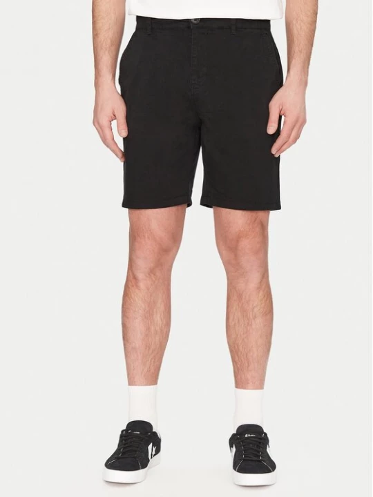 Obrázek produktu Resteröds Šortky z materiálu Chin 55251 6410 Černá Regular Fit