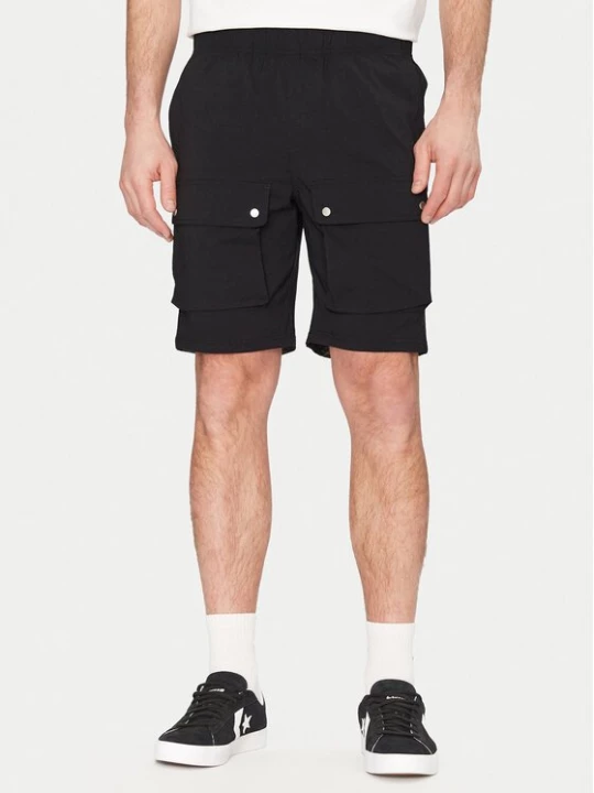 Obrázek produktu Resteröds Šortky z materiálu Malone 55251 6441 Černá Regular Fit