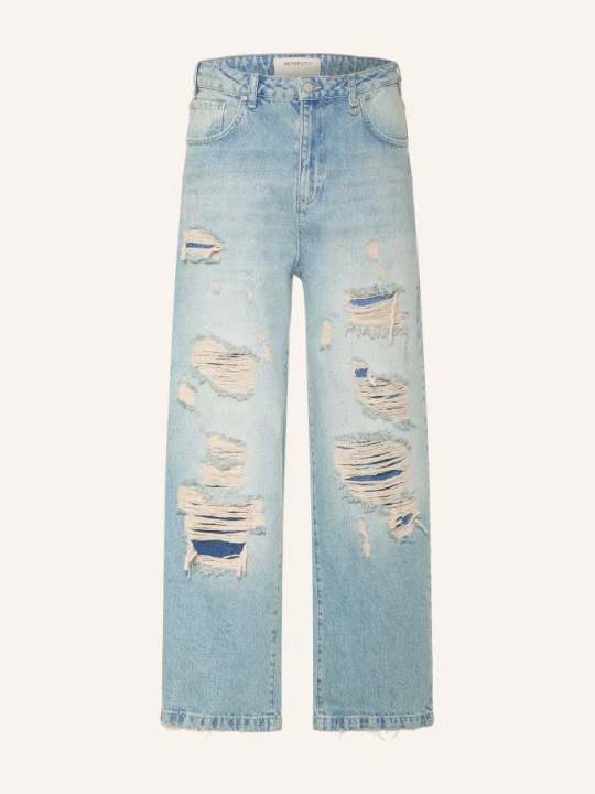 Obrázek produktu Reternity Džíny V Rozthaném Stylu, Volný Střih washed blue
