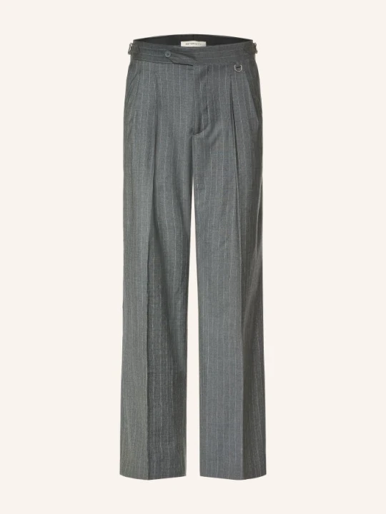 Obrázek produktu Reternity Oblekové Kalhoty Baggy Fit pinstipe grey