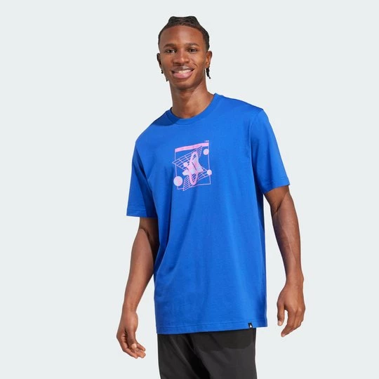 Obrázek produktu Retro Futurism Graphic T-Shirt Adidas Royal Blue