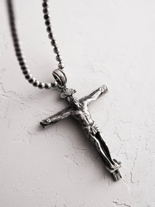 Obrázek produktu REYTEL Přívěsek 'CRUCIFIXION of JESUS CHRIST' stříbrná