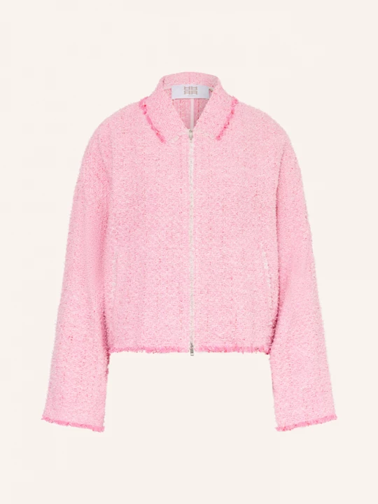 Obrázek produktu Riani Blouson Z Tvídu S Třpytivou Přízí růžová