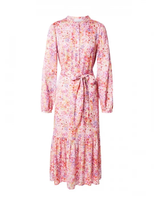 Obrázek produktu Rich & Royal Košilové šaty krémová / olivová / tmavě oranžová / pink