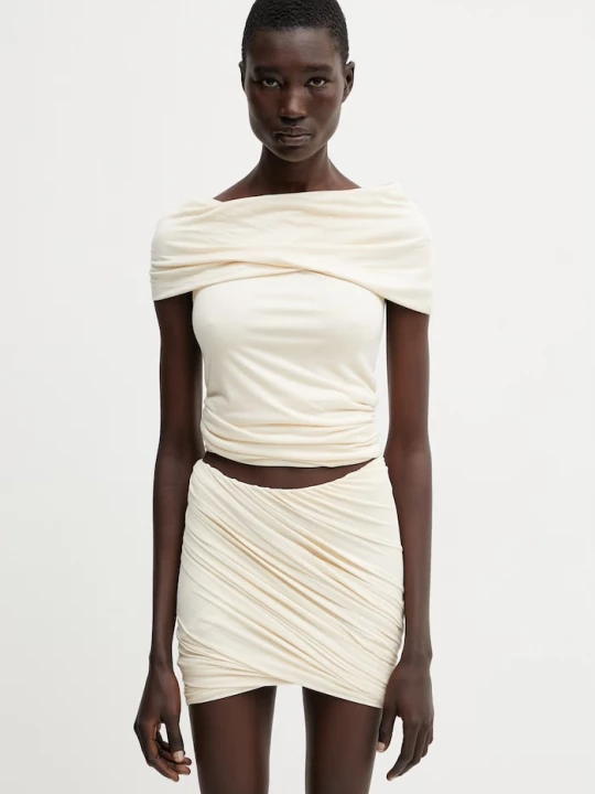 Obrázek produktu Rick Owens Lilies halenka na ramínka dámská z viskózy Lola béžová