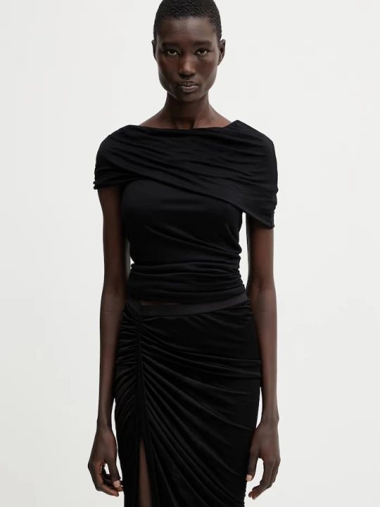 Obrázek produktu Rick Owens Lilies halenka na ramínka dámská z viskózy Lola černá