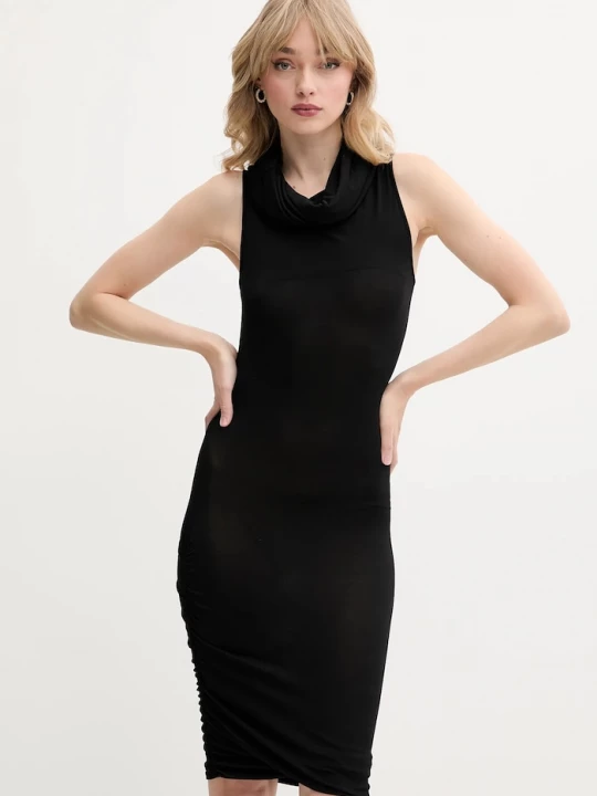 Obrázek produktu Rick Owens Lilies šaty s viskózou černá
