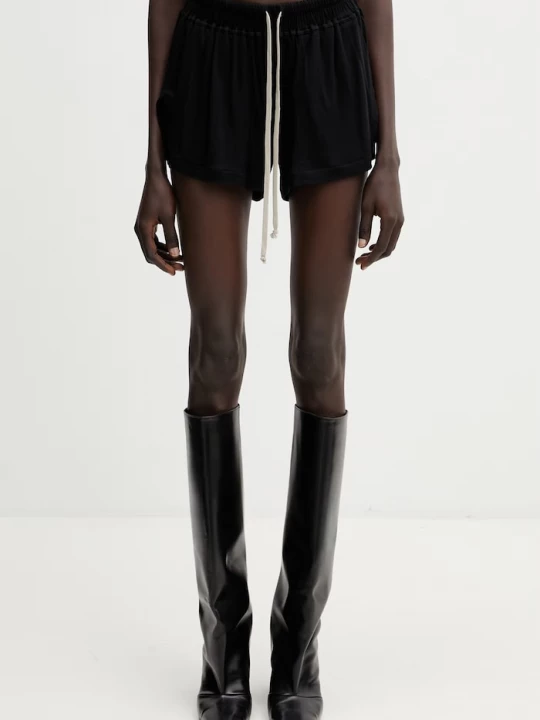 Obrázek produktu Rick Owens Lilies šortky dámské z viskózy černá