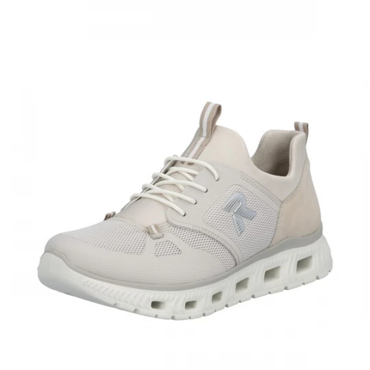 Obrázek produktu Rieker Slip on boty krémová / starobéžová / stříbrně šedá