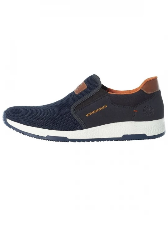 Obrázek produktu Rieker Slip on boty námořnická modř / hnědá