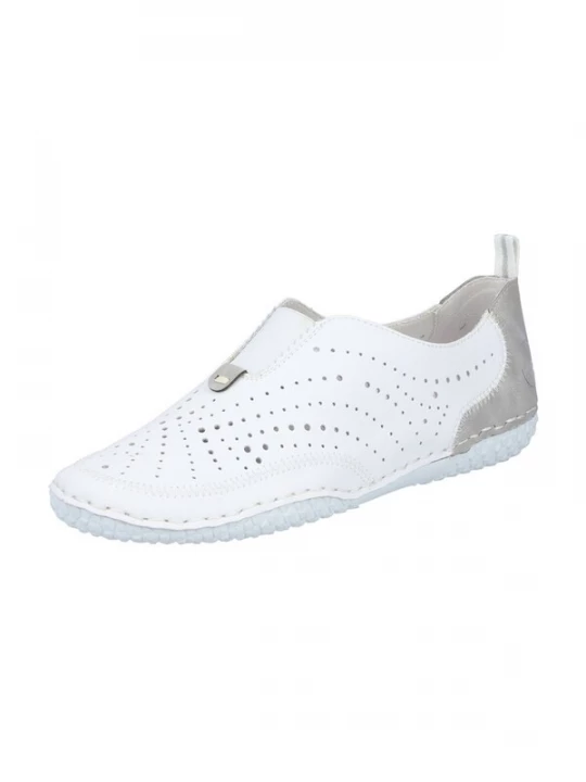 Obrázek produktu Rieker Slipper šedá / bílá