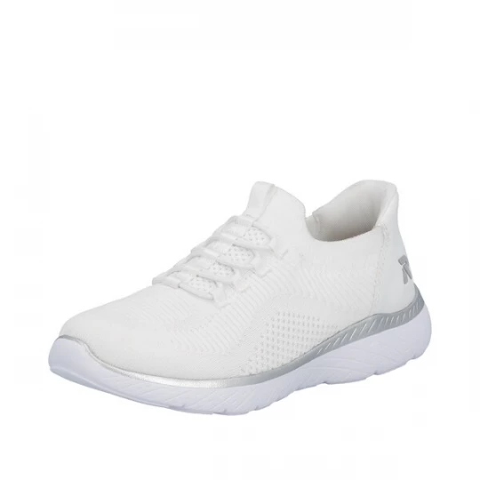 Obrázek produktu Rieker Sport Slip on boty 'M5066' stříbrná / bílá