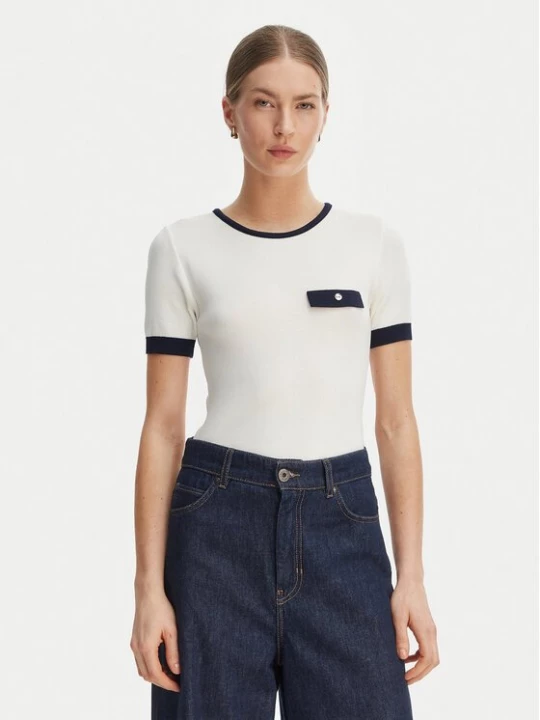 Obrázek produktu Rinascimento Halenka CFM0012253003 Bílá Slim Fit