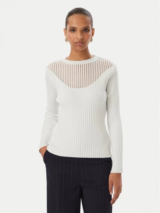 Obrázek produktu Rinascimento Halenka CFM0012395003 Krémová Slim Fit