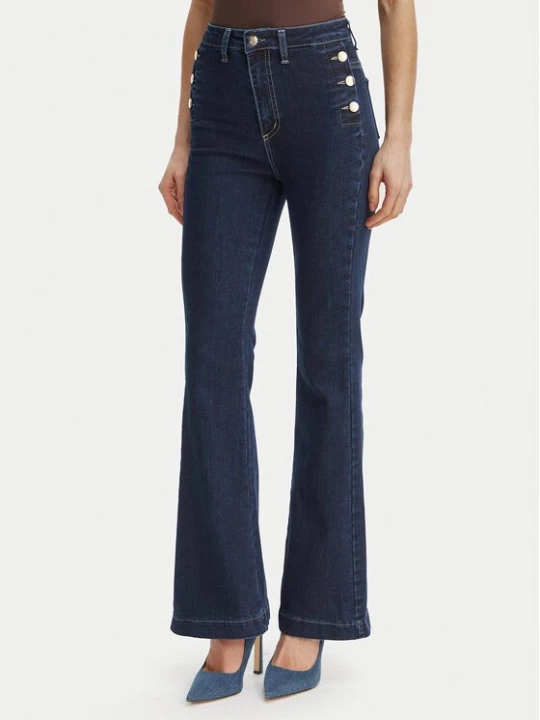 Obrázek produktu Rinascimento Jeansy CFC0127397003 Tmavomodrá Flare Fit