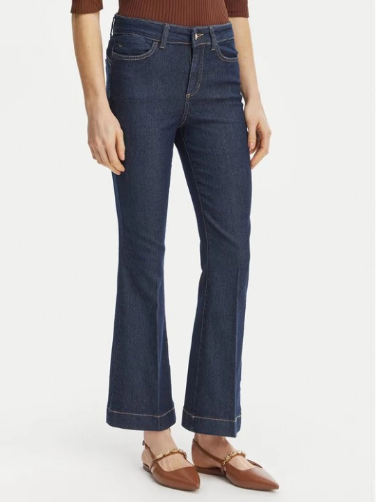 Obrázek produktu Rinascimento Jeansy CFC0127957003 Tmavomodrá Bootcut Fit