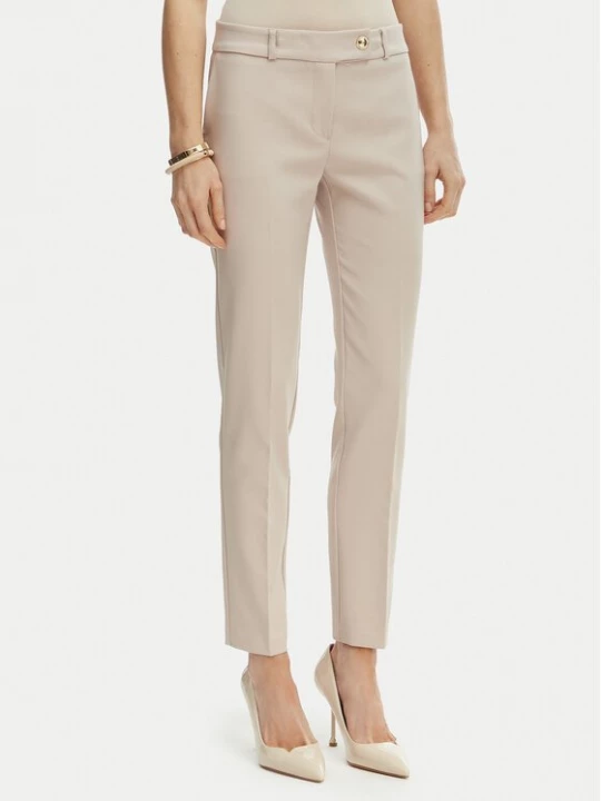 Obrázek produktu Rinascimento Kalhoty z materiálu CFC0128638003 Béžová Slim Fit