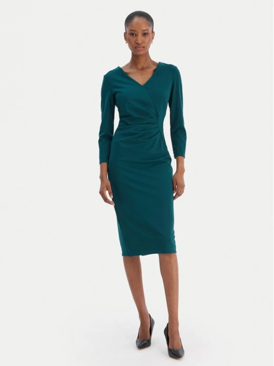 Obrázek produktu Rinascimento Koktejlové šaty CFC0126655003 Zelená Slim Fit