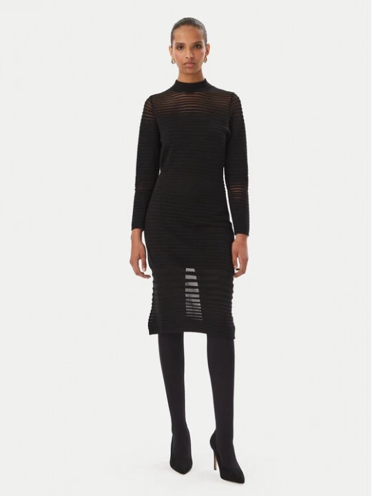 Obrázek produktu Rinascimento Koktejlové šaty CFM0012384003 Černá Slim Fit