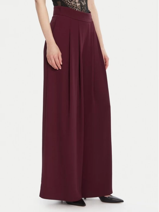 Obrázek produktu Rinascimento Palazzo kalhoty CFC0125495003 Bordó Wide Leg