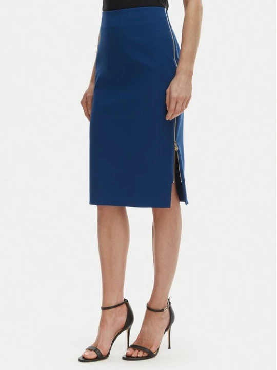 Obrázek produktu Rinascimento Pouzdrová sukně CFC0127985003 Modrá Slim Fit
