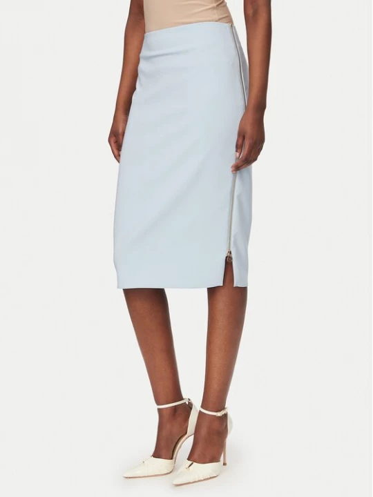 Obrázek produktu Rinascimento Pouzdrová sukně CFC0127985003 Světle modrá Slim Fit