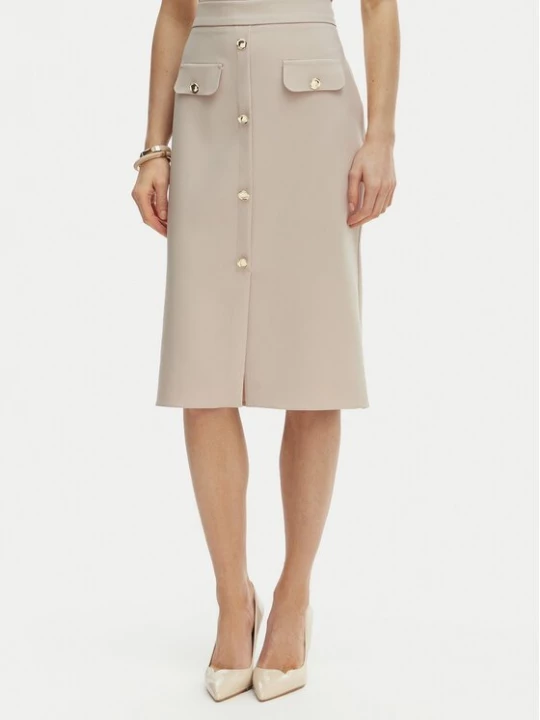 Obrázek produktu Rinascimento Pouzdrová sukně CFC0128271003 Béžová Slim Fit