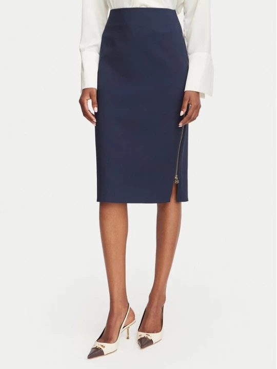 Obrázek produktu Rinascimento Pouzdrová sukně CFC0128651003 Tmavomodrá Slim Fit