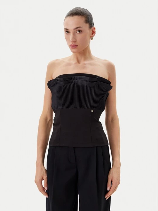 Obrázek produktu Rinascimento Top CFC0019748002 Černá Slim Fit