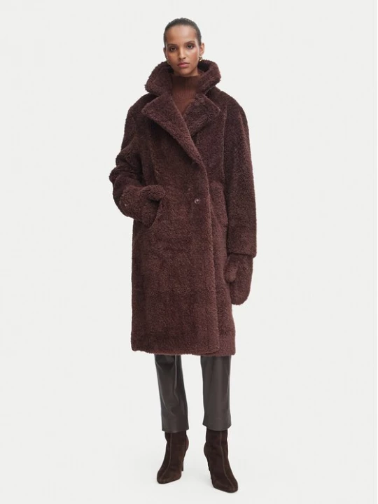 Obrázek produktu Rinascimento Umělá kožešina CFC0127146003 Tmavě hnědá Oversize