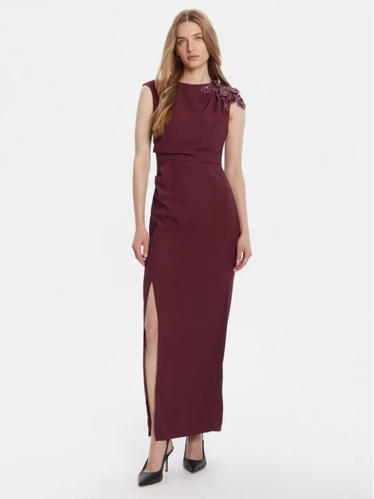 Obrázek produktu Rinascimento Večerní šaty CFC0020094002 Bordó Slim Fit