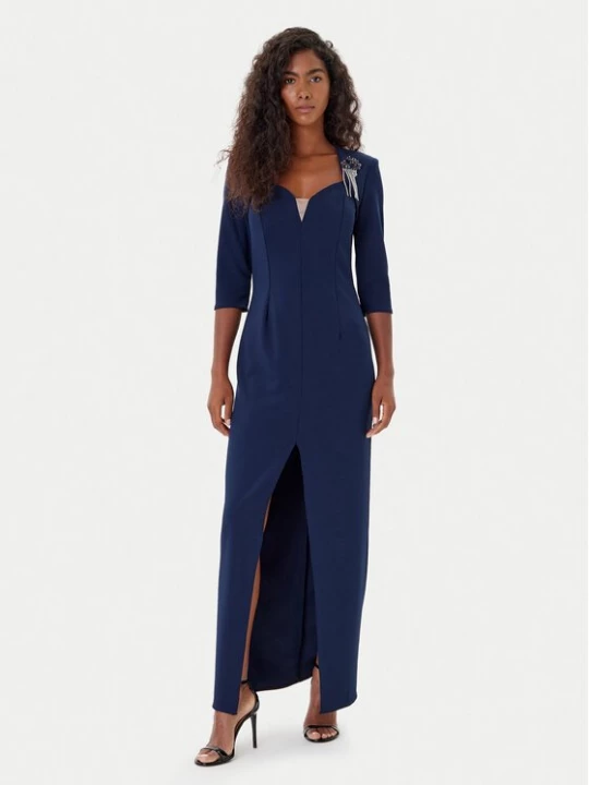 Obrázek produktu Rinascimento Večerní šaty CFC0125271003 Tmavomodrá Slim Fit
