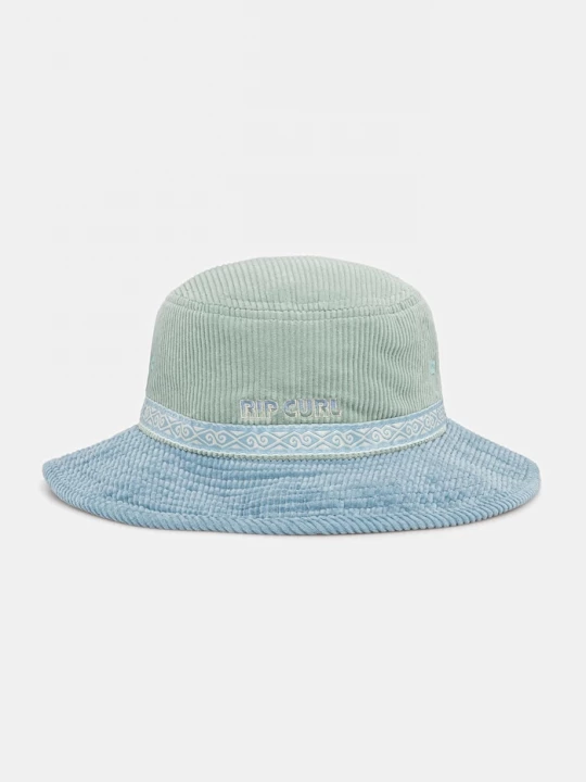 Obrázek produktu Rip Curl bucket klobouk dámský manšestrový tyrkysová
