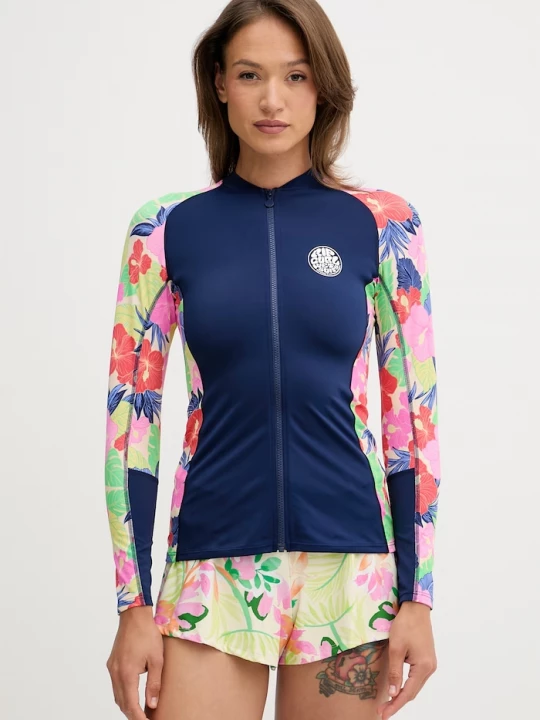 Obrázek produktu Rip Curl plážové tričko dlouhým rukávem dámské PARTY WAVE námořnická modř