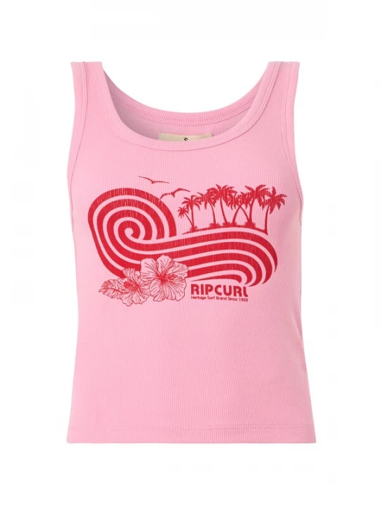 Obrázek produktu RIP CURL Top 'OCEAN BREAK' růžová / červená