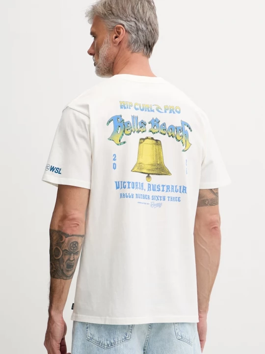 Obrázek produktu Rip Curl tričko pánské bavlněné BELLS PRO 26 béžová