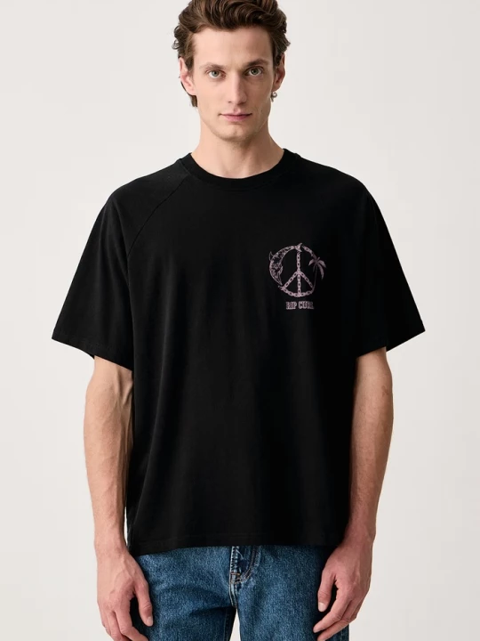Obrázek produktu Rip Curl tričko pánské bavlněné DISORDER černá