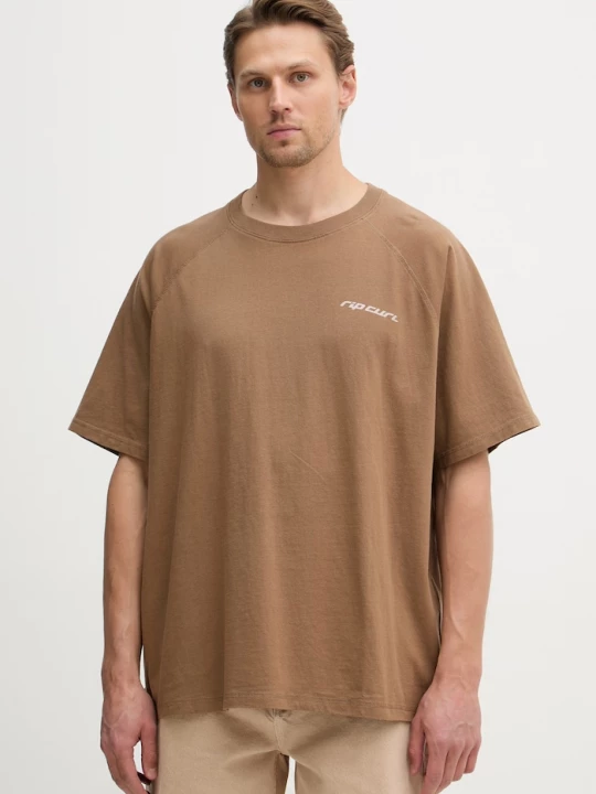 Obrázek produktu Rip Curl tričko pánské bavlněné INNER VISIONS hnědá