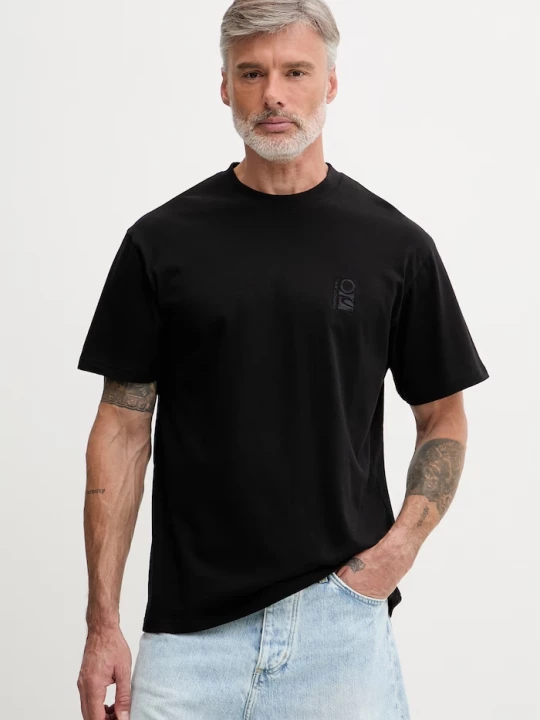 Obrázek produktu Rip Curl tričko pánské bavlněné SEARCH EMBROIDERY černá