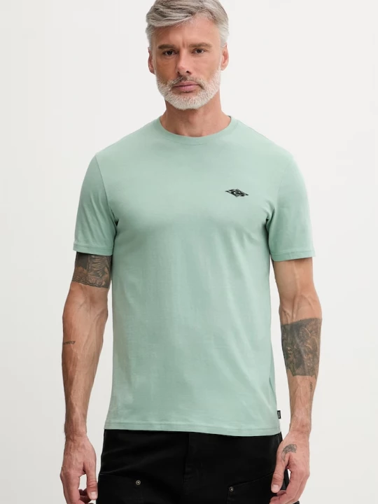 Obrázek produktu Rip Curl tričko pánské bavlněné STREAMLINE EMBROID TEE zelená