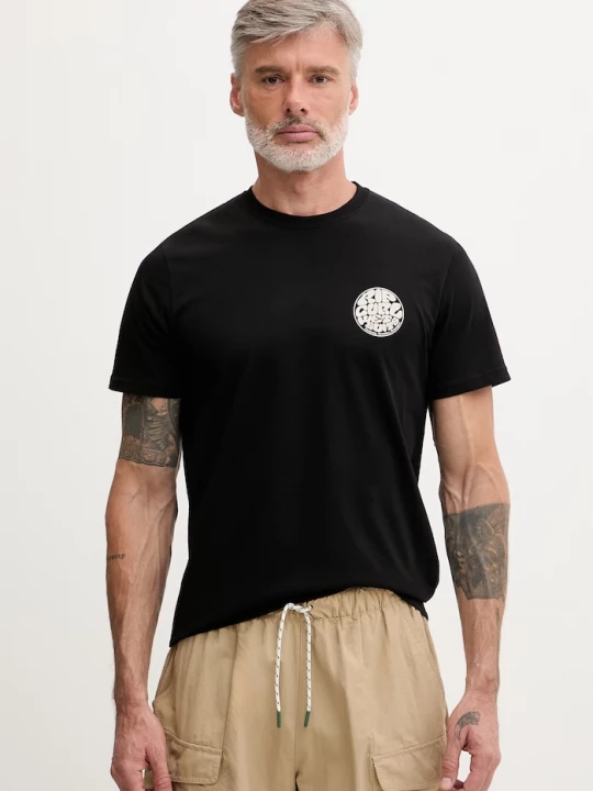 Obrázek produktu Rip Curl tričko pánské bavlněné WETTIE ICON černá