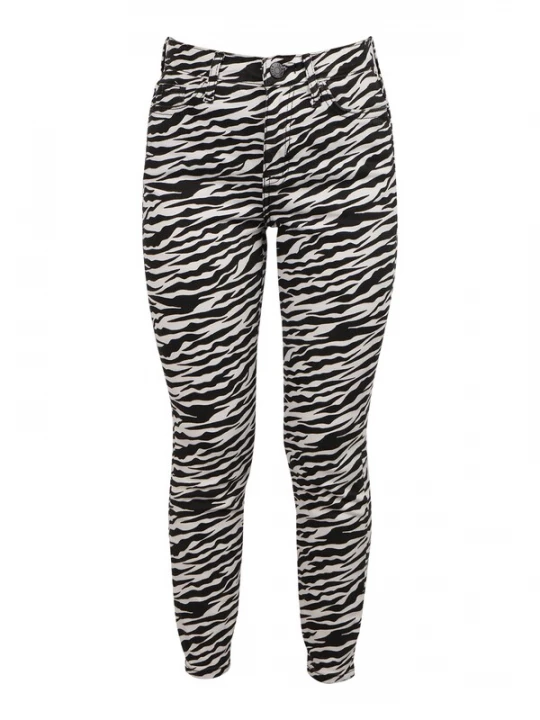 Obrázek produktu River Island Petite Džíny černá / bílá