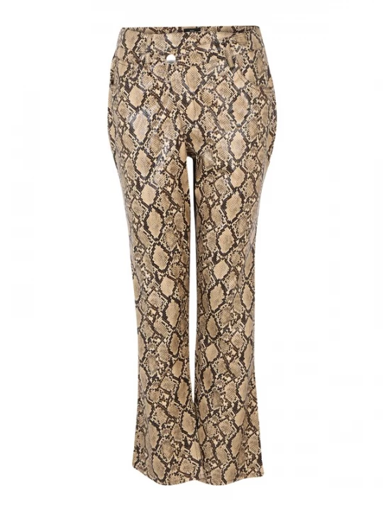Obrázek produktu River Island Petite Kalhoty hnědá / světle hnědá / černá