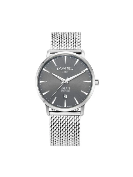 Obrázek produktu Roamer Analogové hodinky 'Date watch Valais Gents Interchangeable Box Set' šedá