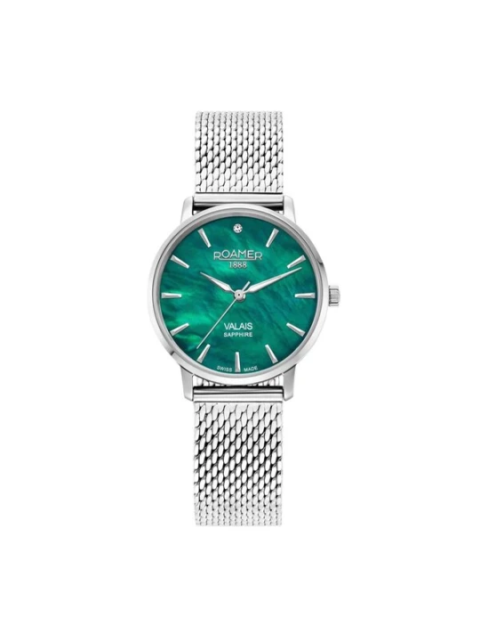 Obrázek produktu Roamer Analogové hodinky 'Date watch Valais Ladies Interchangeable Box Set' zelená