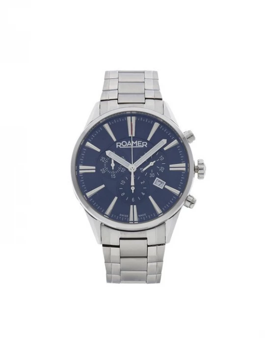 Obrázek produktu Roamer Hodinky Superior Chrono 508837 41 45 50 Stříbrná