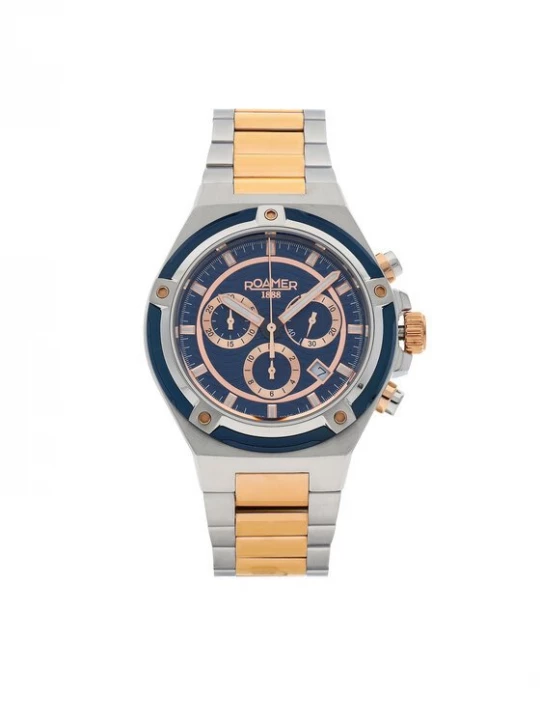 Obrázek produktu Roamer Hodinky Tempomaster Chrono 221837 49 45 20 Stříbrná
